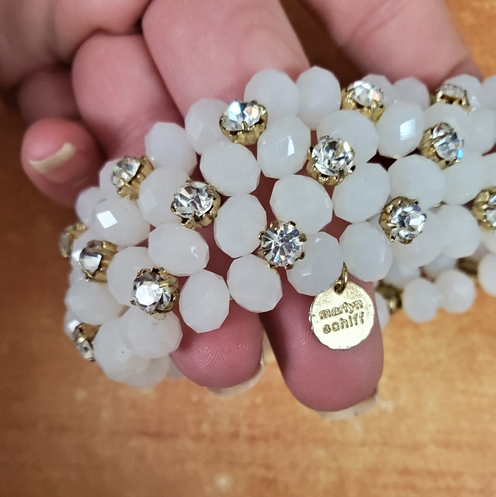 New Marilyn Schiff Stretchy Statement Bracelet.